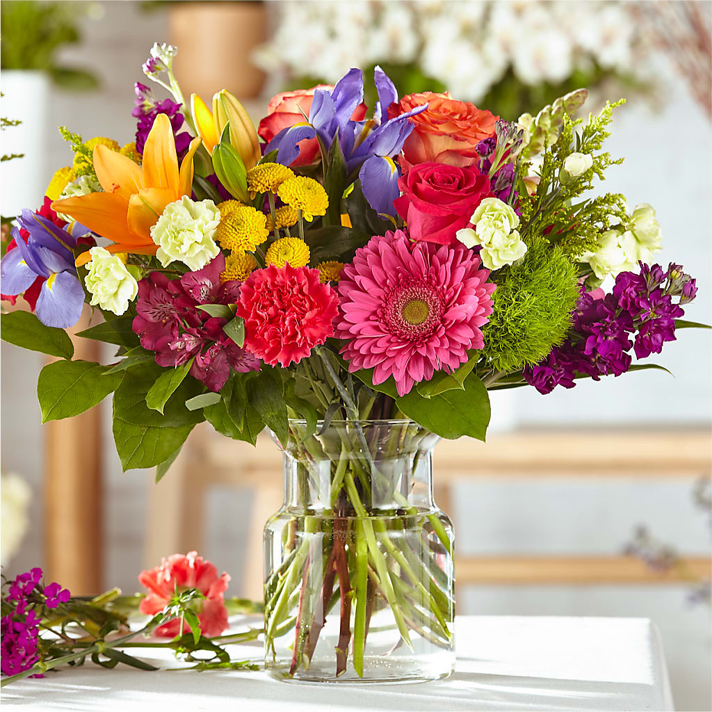 Bold & Bright – A Florist Original – HAYLEE FLOWERS & VARIETIES, Freeport NY