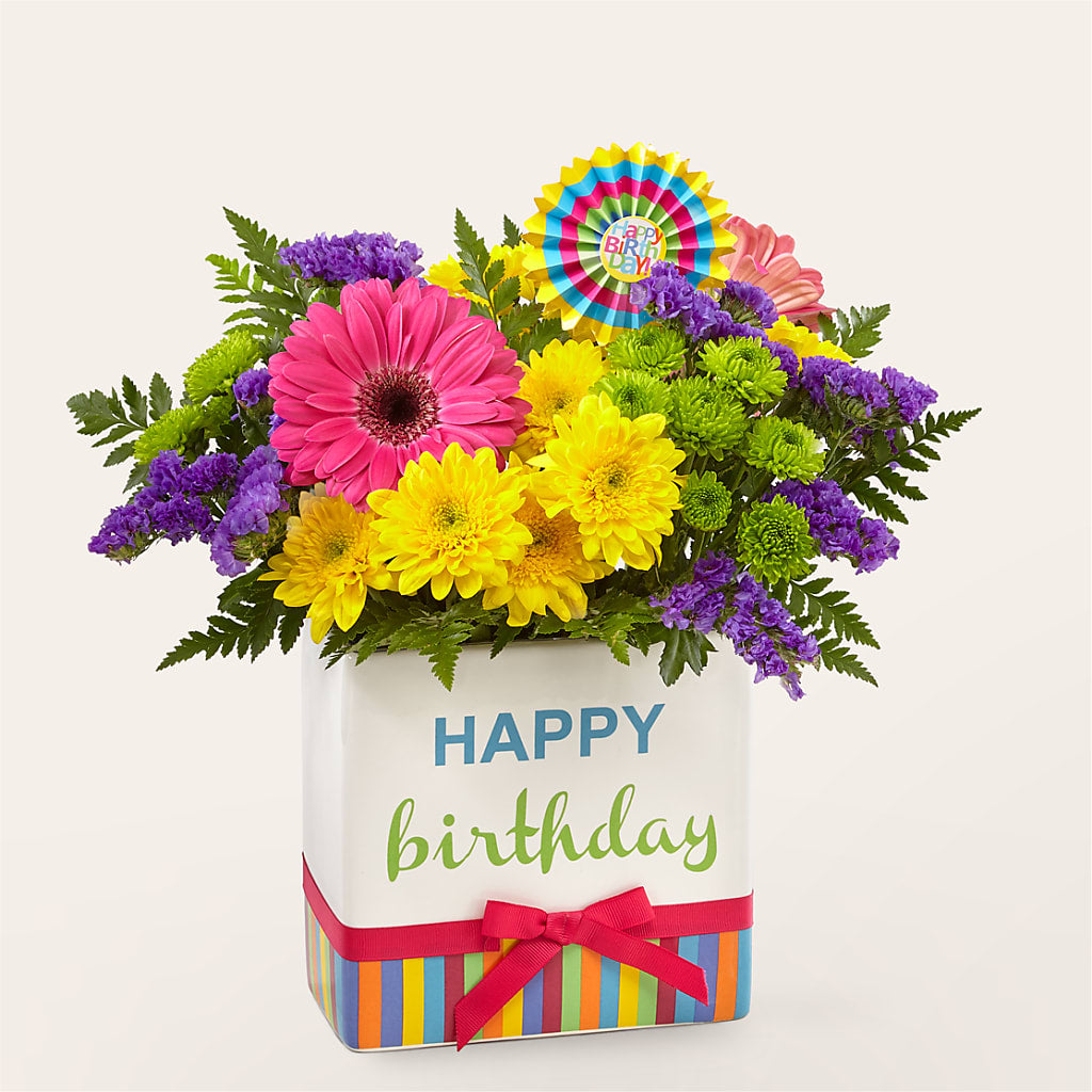 Birthday Brights Bouquet – HAYLEE FLOWERS & VARIETIES, Freeport NY