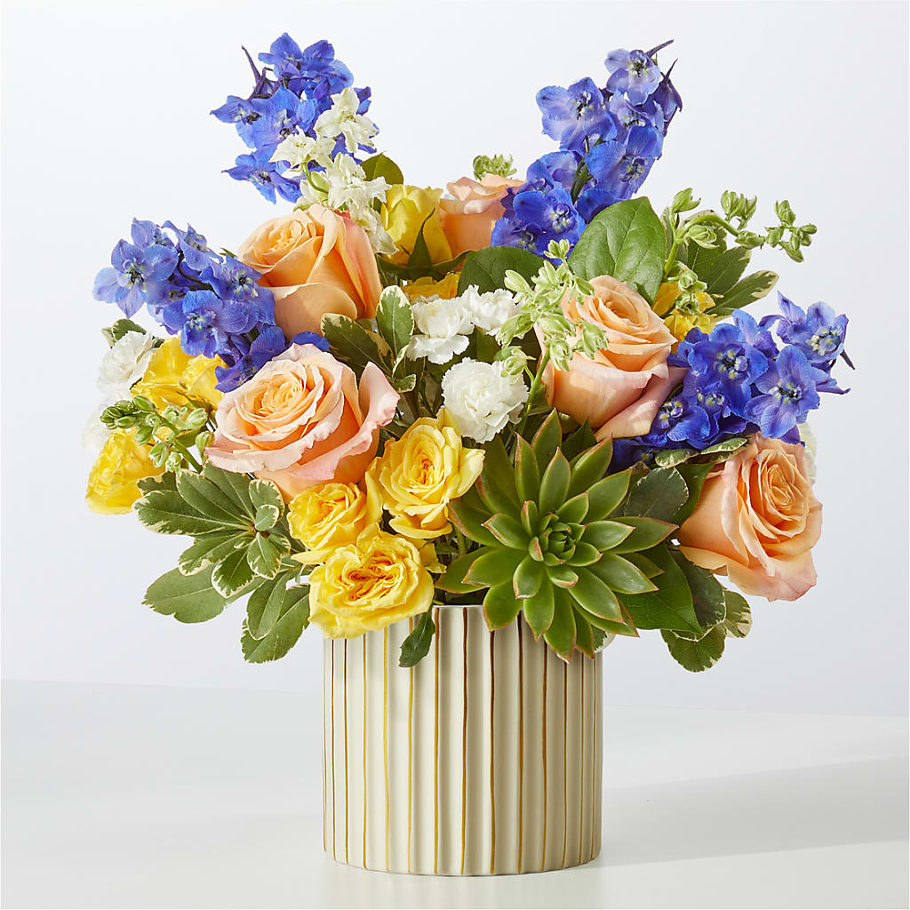 Cobalt Reverie Bouquet – HAYLEE FLOWERS & VARIETIES, Freeport NY