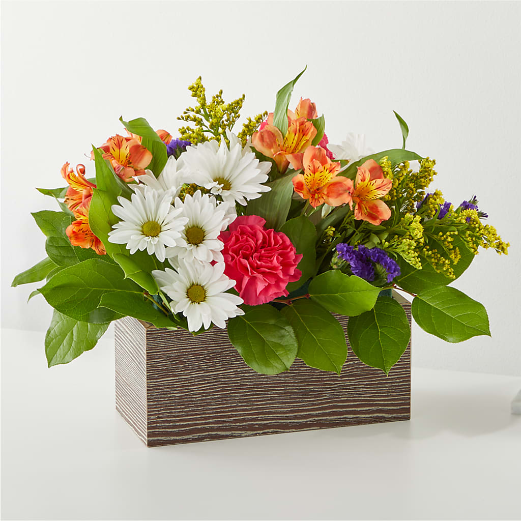 Oopsie Daisy Box Bouquet – HAYLEE FLOWERS & VARIETIES, Freeport NY
