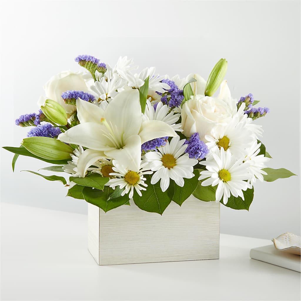 Beyond Blue Box Bouquet – HAYLEE FLOWERS & VARIETIES, Freeport NY