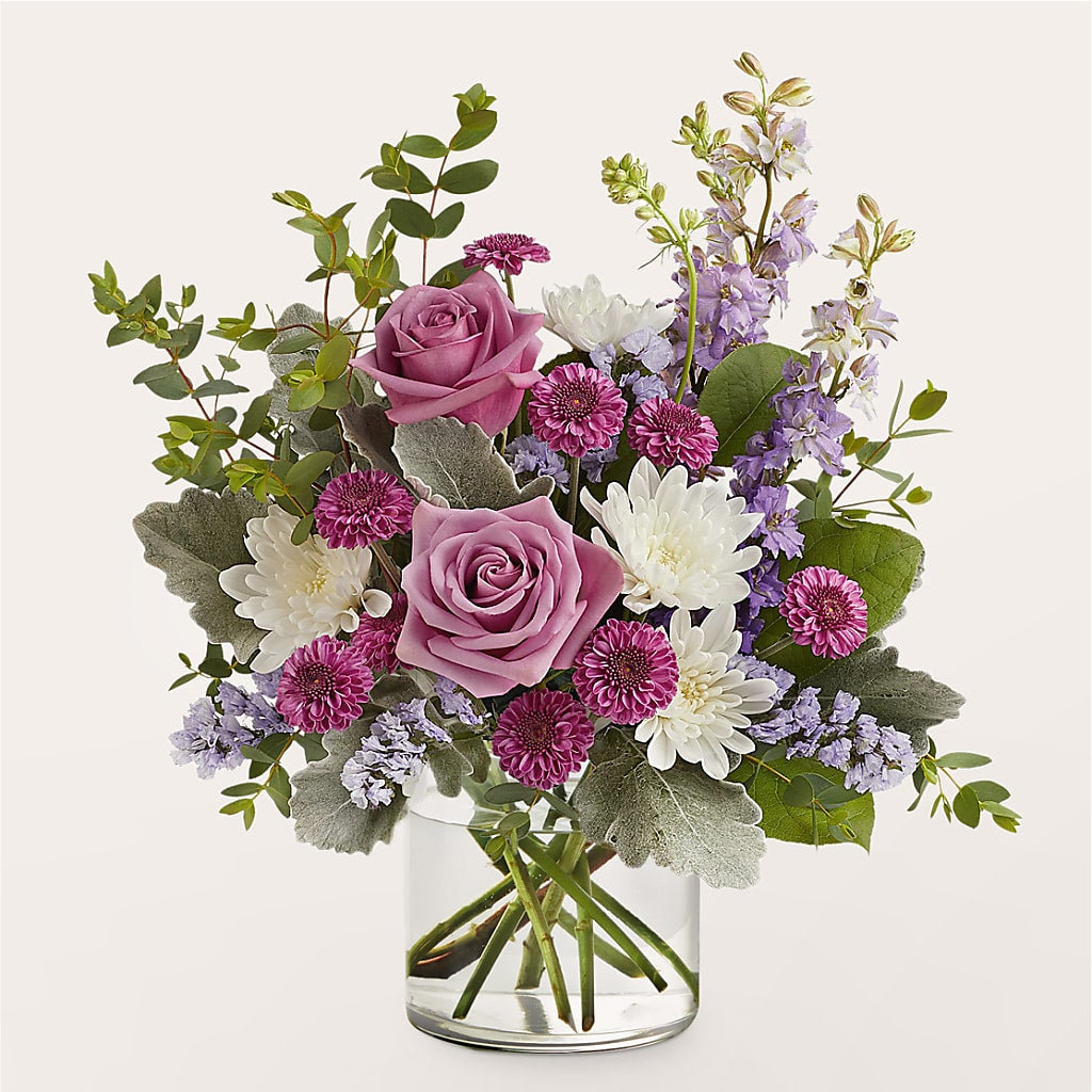 Violet Frost Bouquet – HAYLEE FLOWERS & VARIETIES, Freeport NY