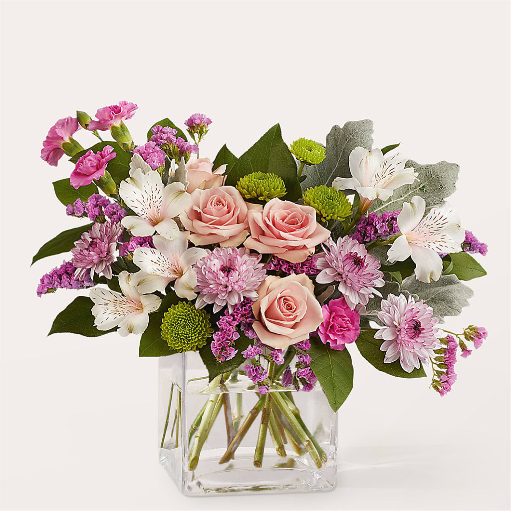 Pink Suede Bouquet – HAYLEE FLOWERS & VARIETIES, Freeport NY