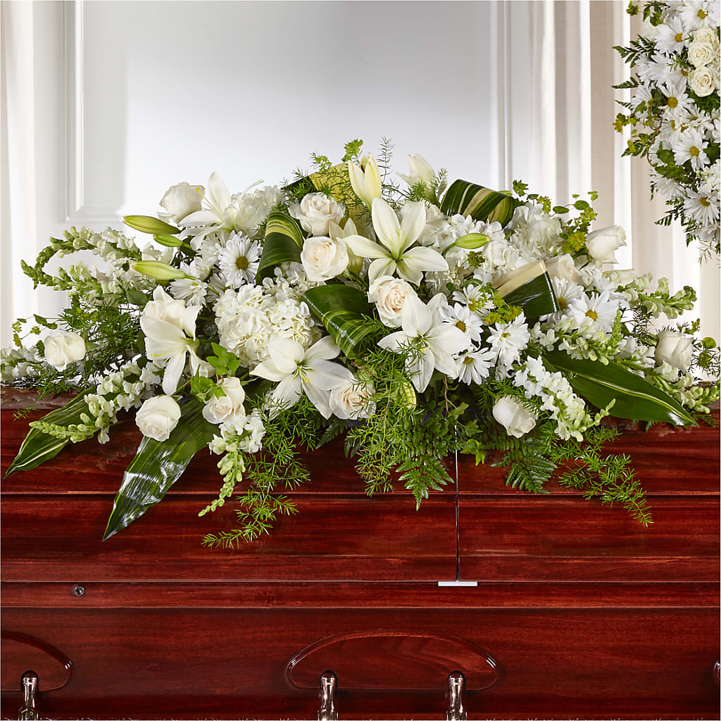 Abundance Casket Spray – HAYLEE FLOWERS & VARIETIES, Freeport NY