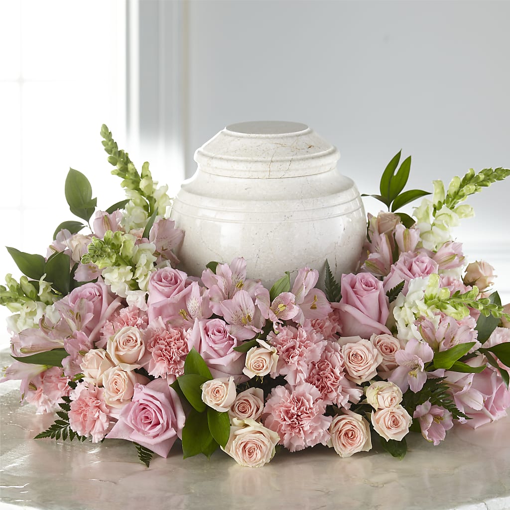 Blooms of Hope Cremation Adornment – HAYLEE FLOWERS & VARIETIES, Freeport NY