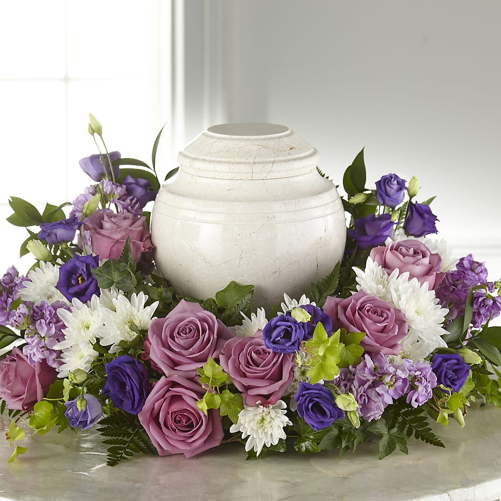 Blooming Sympathy Cremation Adornment – HAYLEE FLOWERS & VARIETIES, Freeport NY