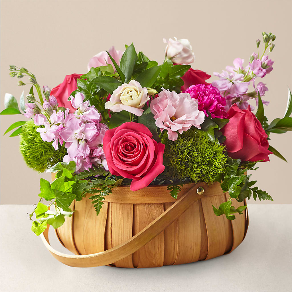 Radiance in Bloom Basket – HAYLEE FLOWERS & VARIETIES, Freeport NY