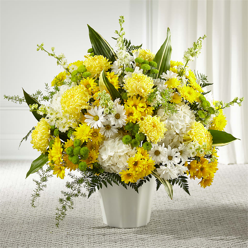 Unity & Grace Floor Basket – HAYLEE FLOWERS & VARIETIES, Freeport NY