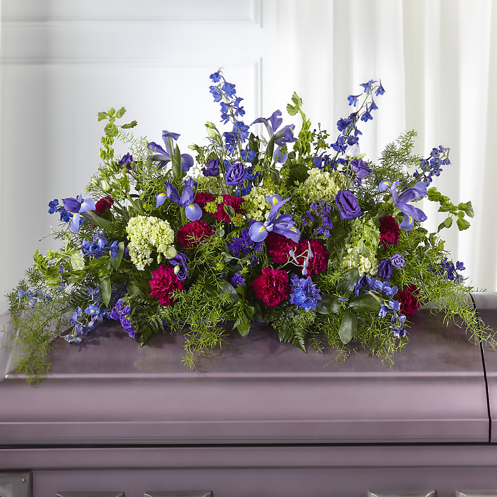 Always Treasured Casket Spray – HAYLEE FLOWERS & VARIETIES, Freeport NY