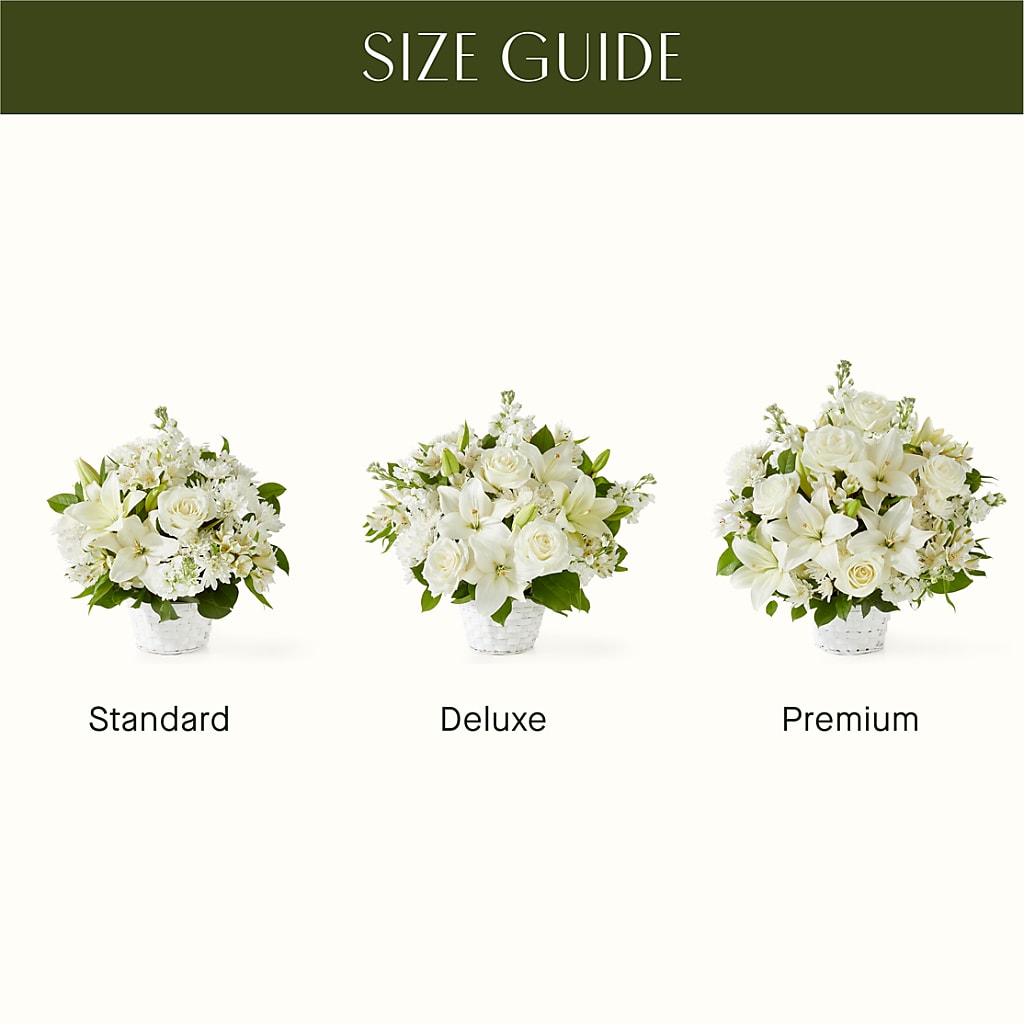 Peaceful Reflections Arrangement – HAYLEE FLOWERS & VARIETIES, Freeport NY
