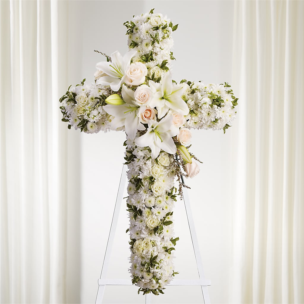 Spiritual Guidance Standing Spray – HAYLEE FLOWERS & VARIETIES, Freeport NY