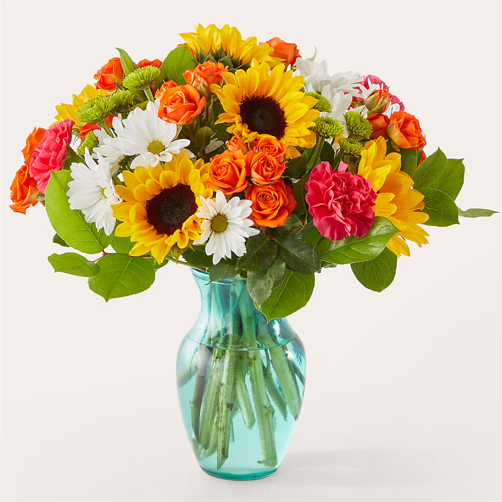 Sun-drenched Blooms Bouquet – HAYLEE FLOWERS & VARIETIES, Freeport NY