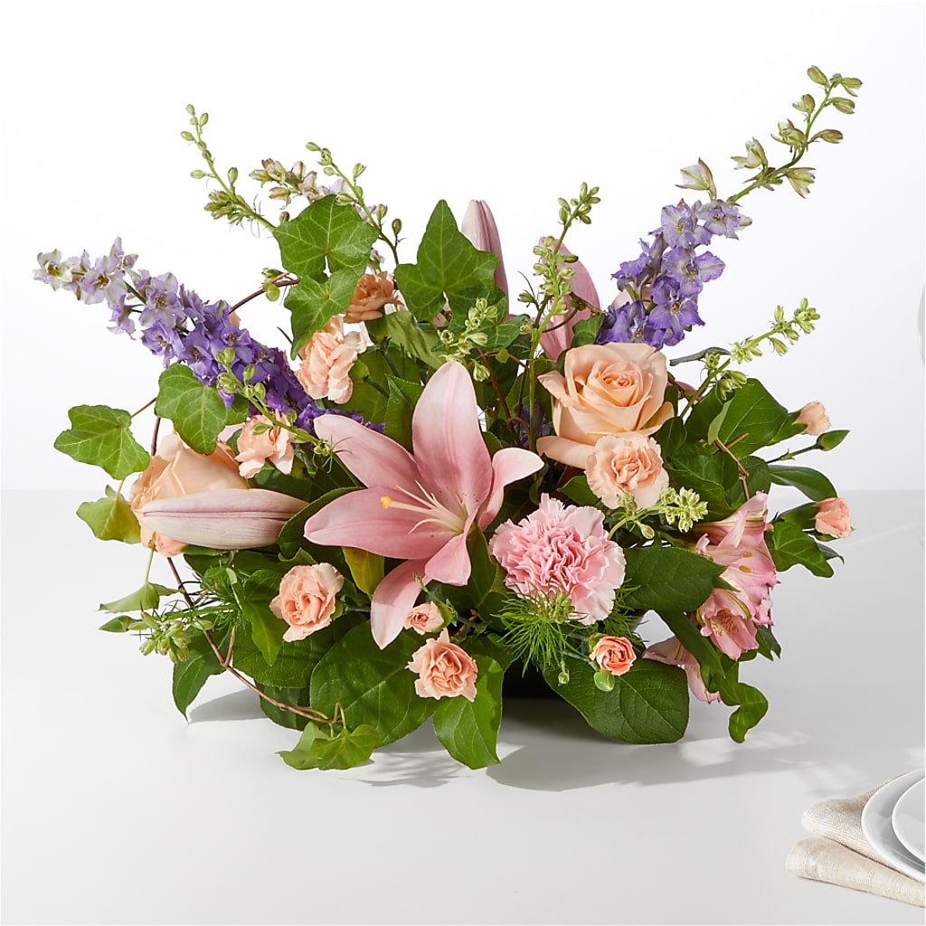 Blossom Time Centerpiece – HAYLEE FLOWERS & VARIETIES, Freeport NY