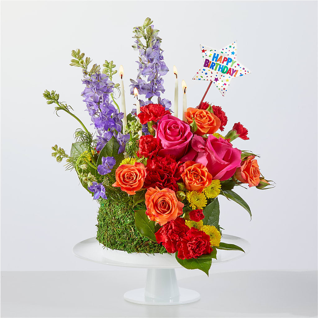 Best Year Yet Floral Cake – HAYLEE FLOWERS & VARIETIES, Freeport NY