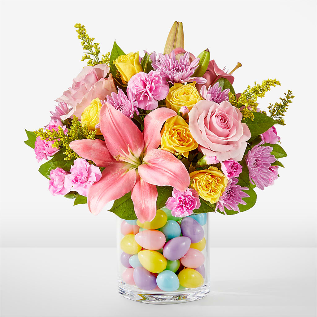 Easter Egg Hunt Bouquet – HAYLEE FLOWERS & VARIETIES, Freeport NY
