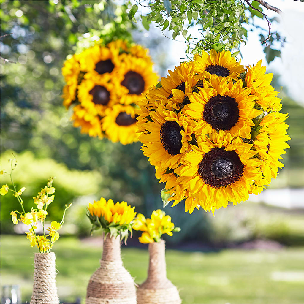 Sublime Garden Hanging Arrangement – HAYLEE FLOWERS & VARIETIES, Freeport NY