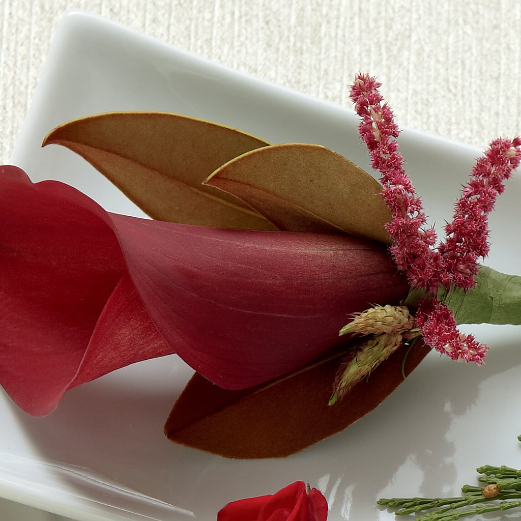 Red Calla Boutonniere – HAYLEE FLOWERS & VARIETIES, Freeport NY