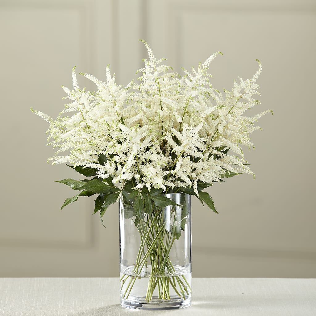 White Astilbe Bouquet – HAYLEE FLOWERS & VARIETIES, Freeport NY