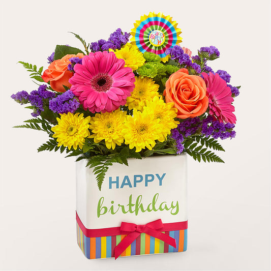 Birthday Brights Bouquet – HAYLEE FLOWERS & VARIETIES, Freeport NY