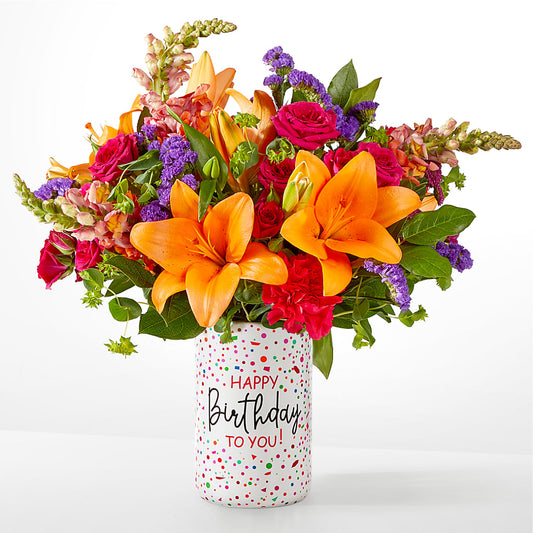 Birthday Palooza Bouquet – HAYLEE FLOWERS & VARIETIES, Freeport NY