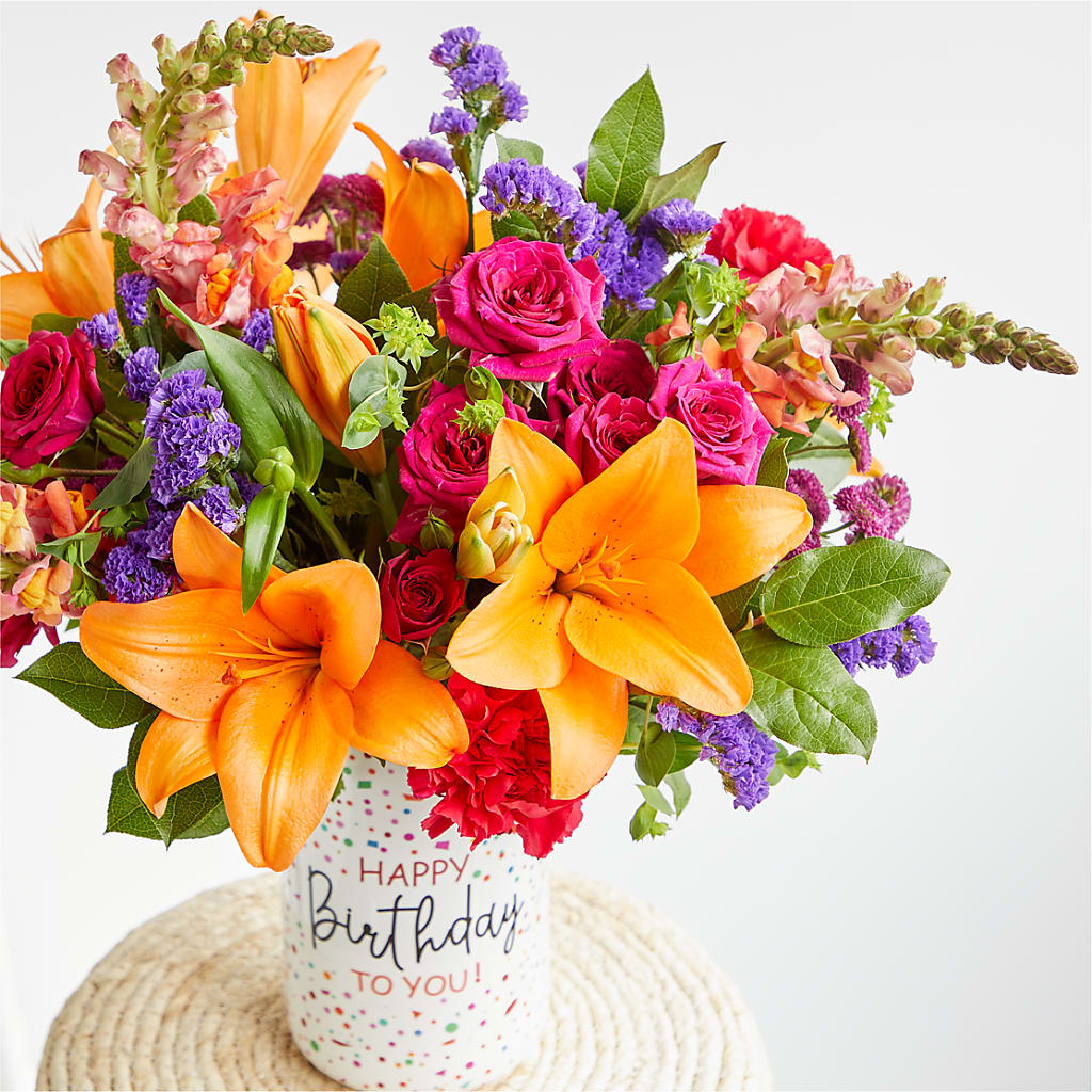 Birthday Palooza Bouquet – HAYLEE FLOWERS & VARIETIES, Freeport NY