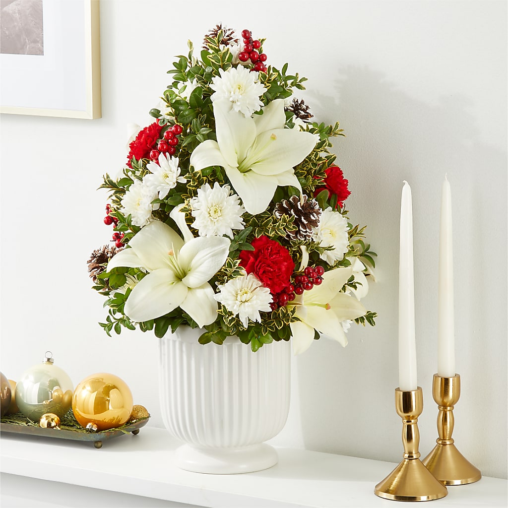 Festive Moments Tree – HAYLEE FLOWERS & VARIETIES, Freeport NY