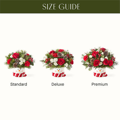 Jolly Snowman Bouquet – HAYLEE FLOWERS & VARIETIES, Freeport NY
