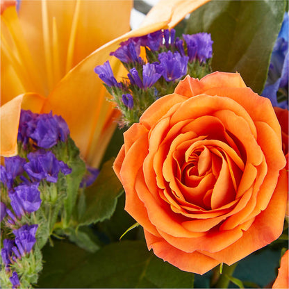 Radiant Citrus Box Bouquet – HAYLEE FLOWERS & VARIETIES, Freeport NY