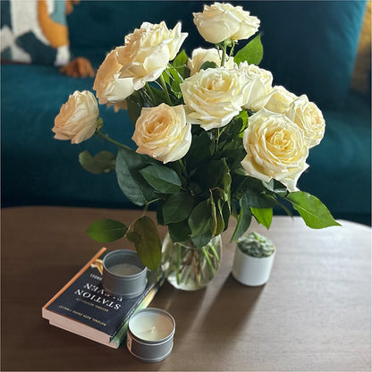 Long Stem Yellow Rose Bouquet – HAYLEE FLOWERS & VARIETIES, Freeport NY