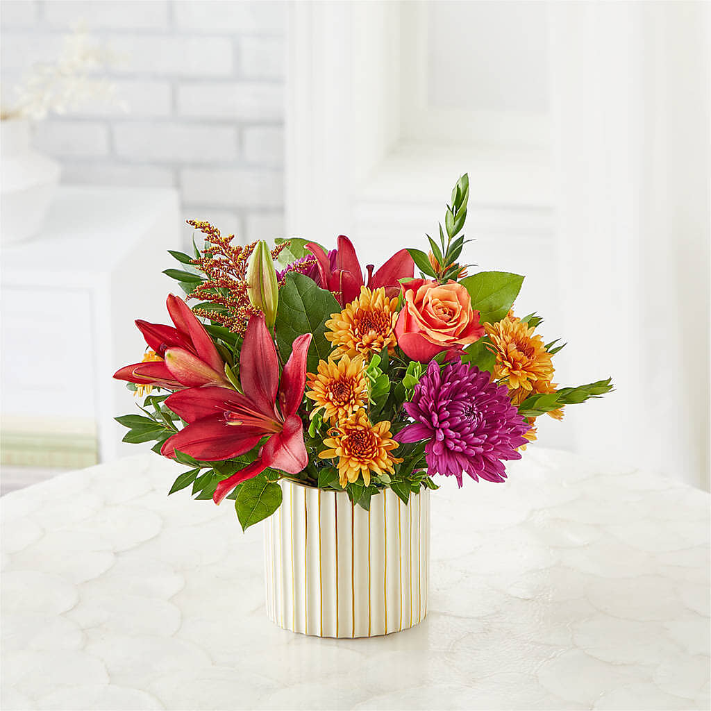 Burgundy Landscape Bouquet – HAYLEE FLOWERS & VARIETIES, Freeport NY