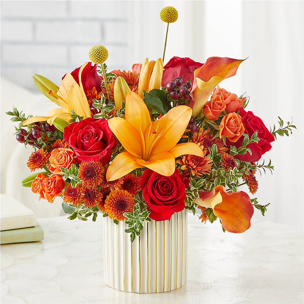 Scarlet Skies Bouquet – HAYLEE FLOWERS & VARIETIES, Freeport NY