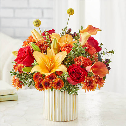 Scarlet Skies Bouquet – HAYLEE FLOWERS & VARIETIES, Freeport NY