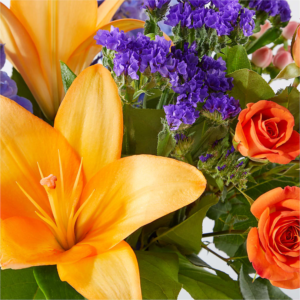Radiant Citrus Bouquet – HAYLEE FLOWERS & VARIETIES, Freeport NY