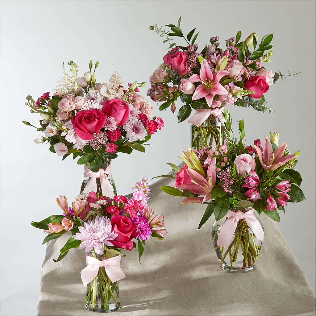 Pink Ribbon - A Florist Original – HAYLEE FLOWERS & VARIETIES, Freeport NY