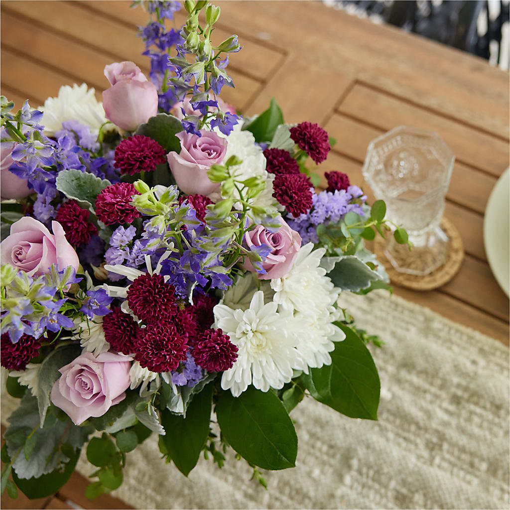 Violet Frost Bouquet – HAYLEE FLOWERS & VARIETIES, Freeport NY