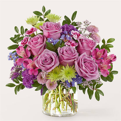 Glass Half Full Bouquet – HAYLEE FLOWERS & VARIETIES, Freeport NY