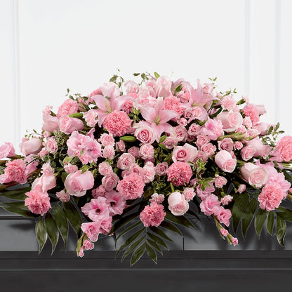 Garden of Comfort Casket Spray (Standard) – HAYLEE FLOWERS & VARIETIES, Freeport NY