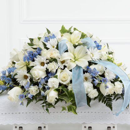 Tender Treasure Casket Spray – HAYLEE FLOWERS & VARIETIES, Freeport NY