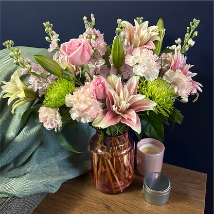 Pretty in Pink Bouquet – HAYLEE FLOWERS & VARIETIES, Freeport NY