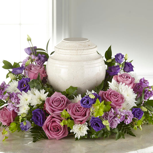 Blooming Sympathy Cremation Adornment – HAYLEE FLOWERS & VARIETIES, Freeport NY