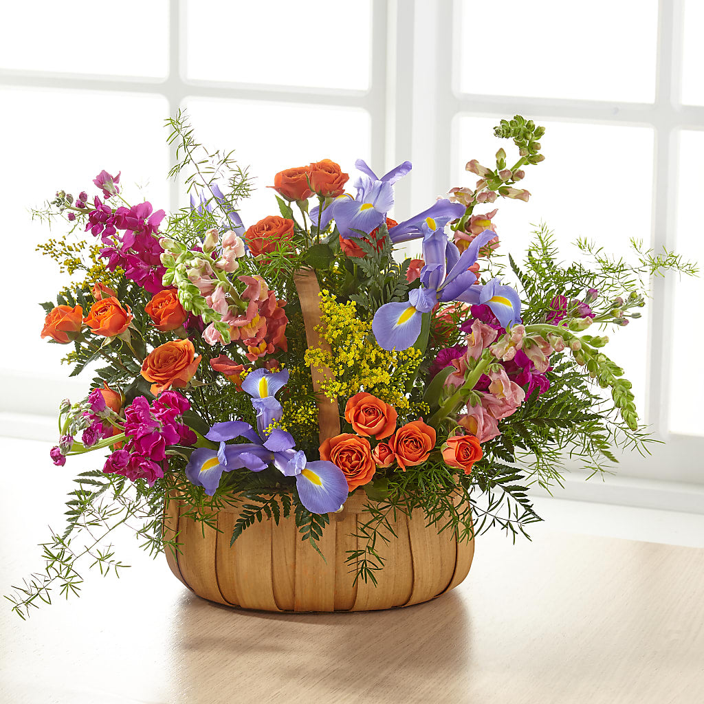 Garden of Life Basket – HAYLEE FLOWERS & VARIETIES, Freeport NY