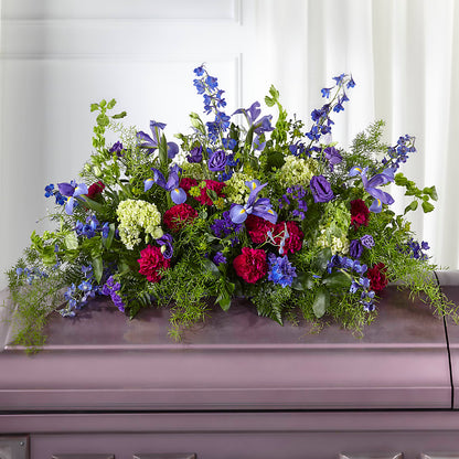 Always Treasured Casket Spray – HAYLEE FLOWERS & VARIETIES, Freeport NY