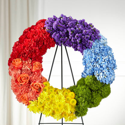 Circle of Love Wreath – HAYLEE FLOWERS & VARIETIES, Freeport NY