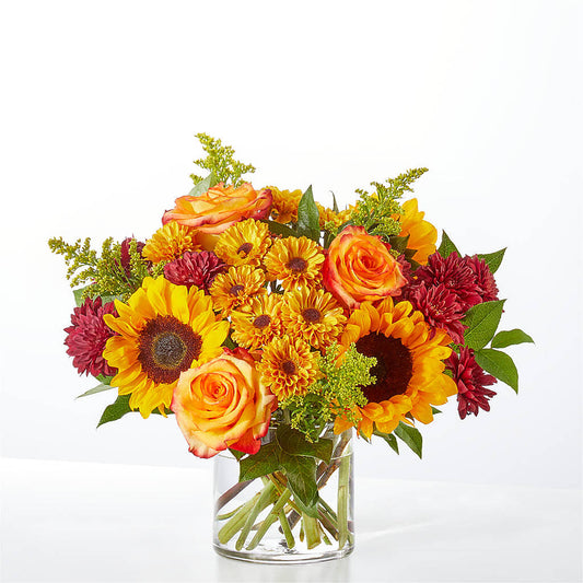 Flannel Scarf Bouquet – HAYLEE FLOWERS & VARIETIES, Freeport NY