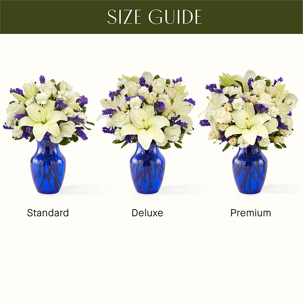 Sapphire Rush Bouquet – HAYLEE FLOWERS & VARIETIES, Freeport NY