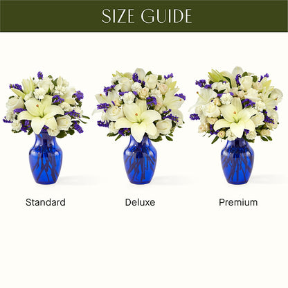 Sapphire Rush Bouquet – HAYLEE FLOWERS & VARIETIES, Freeport NY