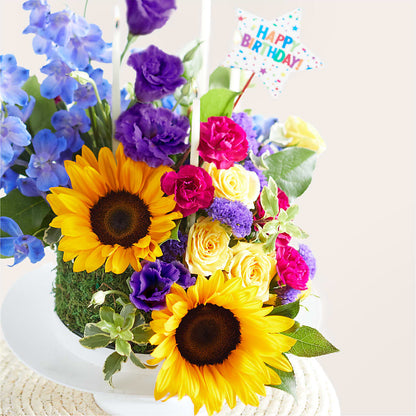 Star of the Day Floral Cake – HAYLEE FLOWERS & VARIETIES, Freeport NY