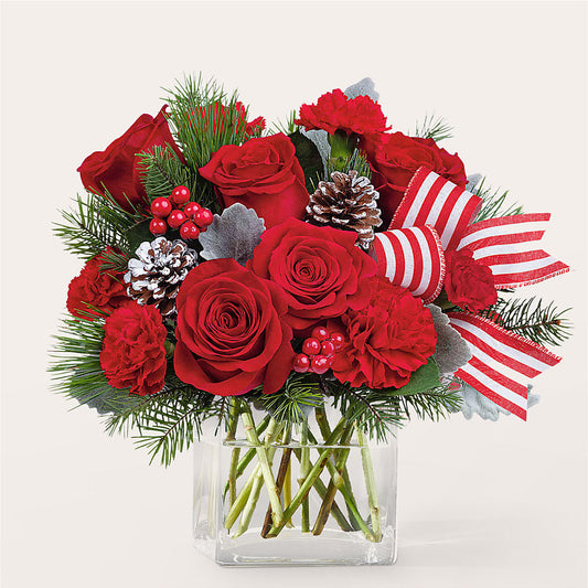 Baking Spirits Bright Bouquet – HAYLEE FLOWERS & VARIETIES, Freeport NY