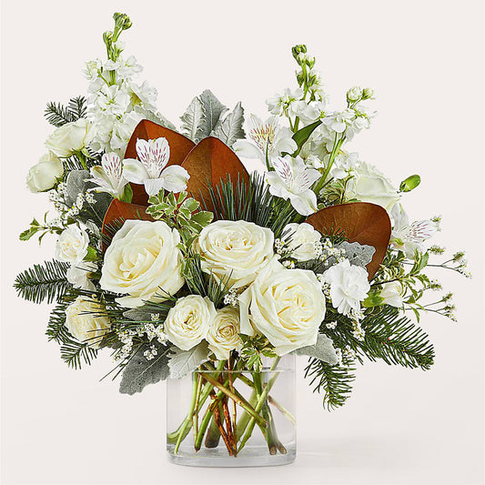 Fresh Snowfall Bouquet – HAYLEE FLOWERS & VARIETIES, Freeport NY