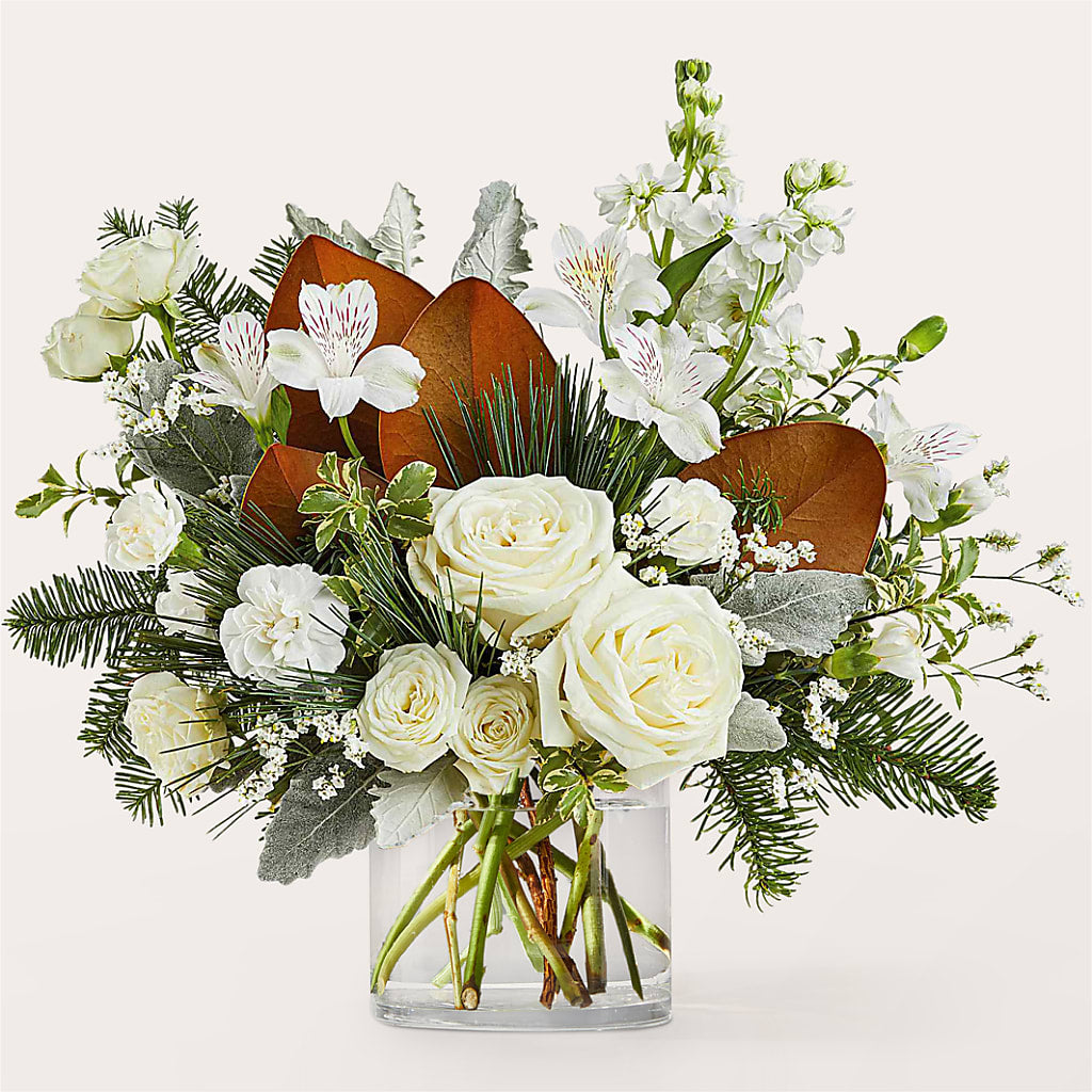 Fresh Snowfall Bouquet – HAYLEE FLOWERS & VARIETIES, Freeport NY